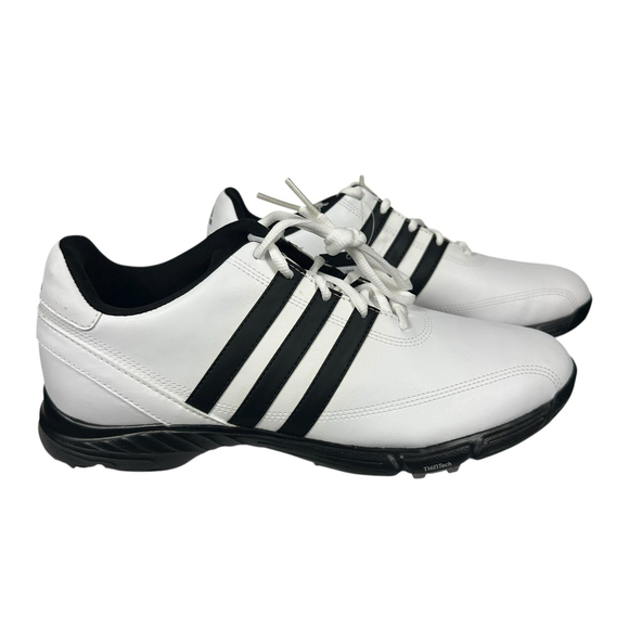 adidas Other - Adidas GolfLite White and Black Men's Golf Shoes Size 10